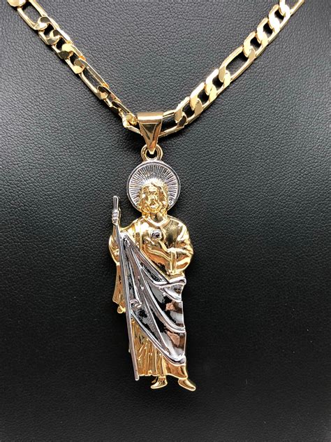 St. Jude Thaddeus Necklace Gold